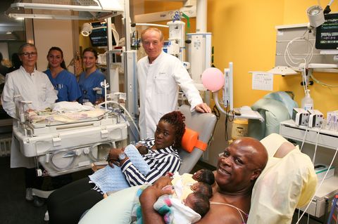 Ende September sind Fünflinge an der Berliner Charité auf Welt gekommen. Foto: -/Charité/dpa