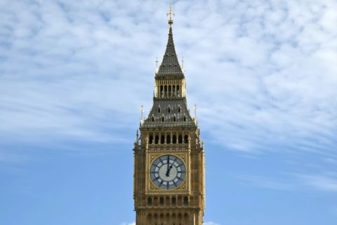 Uhrturm mit Big Ben in London