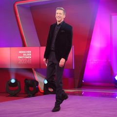 Moderator Steffen Hallaschka in der letztjährigen Ausgabe von "Menschen, Bilder, Emotionen".