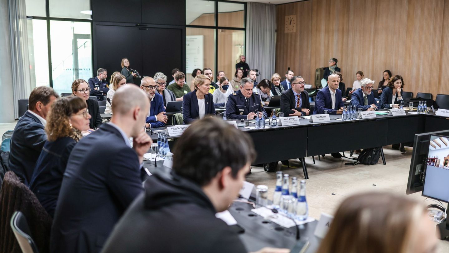 Historische Sitzung: Es handelte sich um die erste Online-Petition, die im Ausschuss verhandelt wurde. Foto: Christoph Schmidt/d