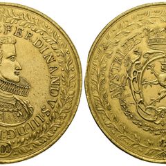 Es gibt nur vier bekannte Exemplare dieser Riesenmünze. (Archivbild) Foto: -/Numismatica Ars Classica/dpa