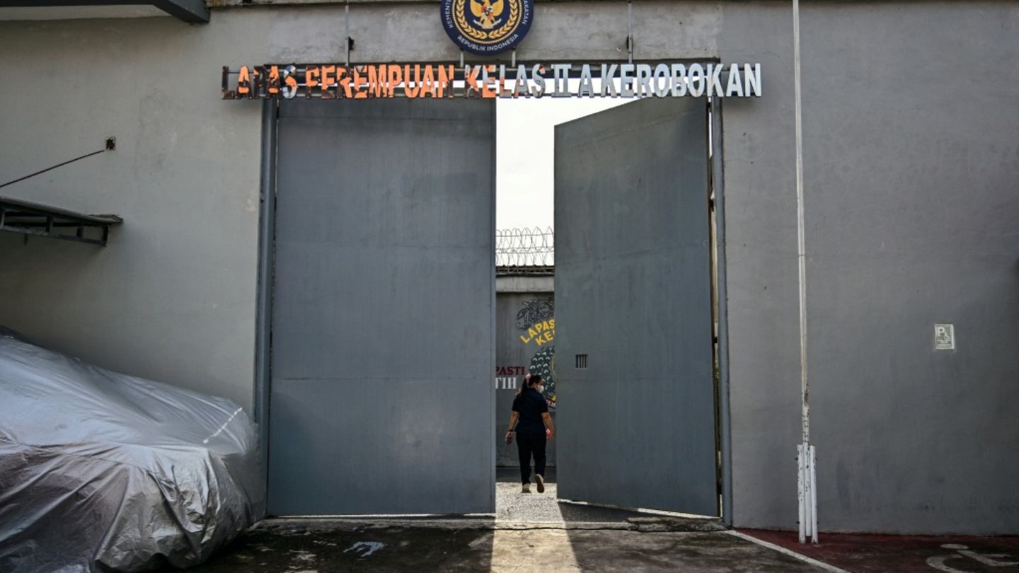 Sandiford saß im Kerborokan-Gefängnis auf Bali in Haft