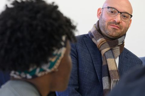 Innenminister René Wilke sieht in dem geplanten Landesaufnahmegesetz eine Entlastung für Kommune. Foto: Patrick Pleul/dpa