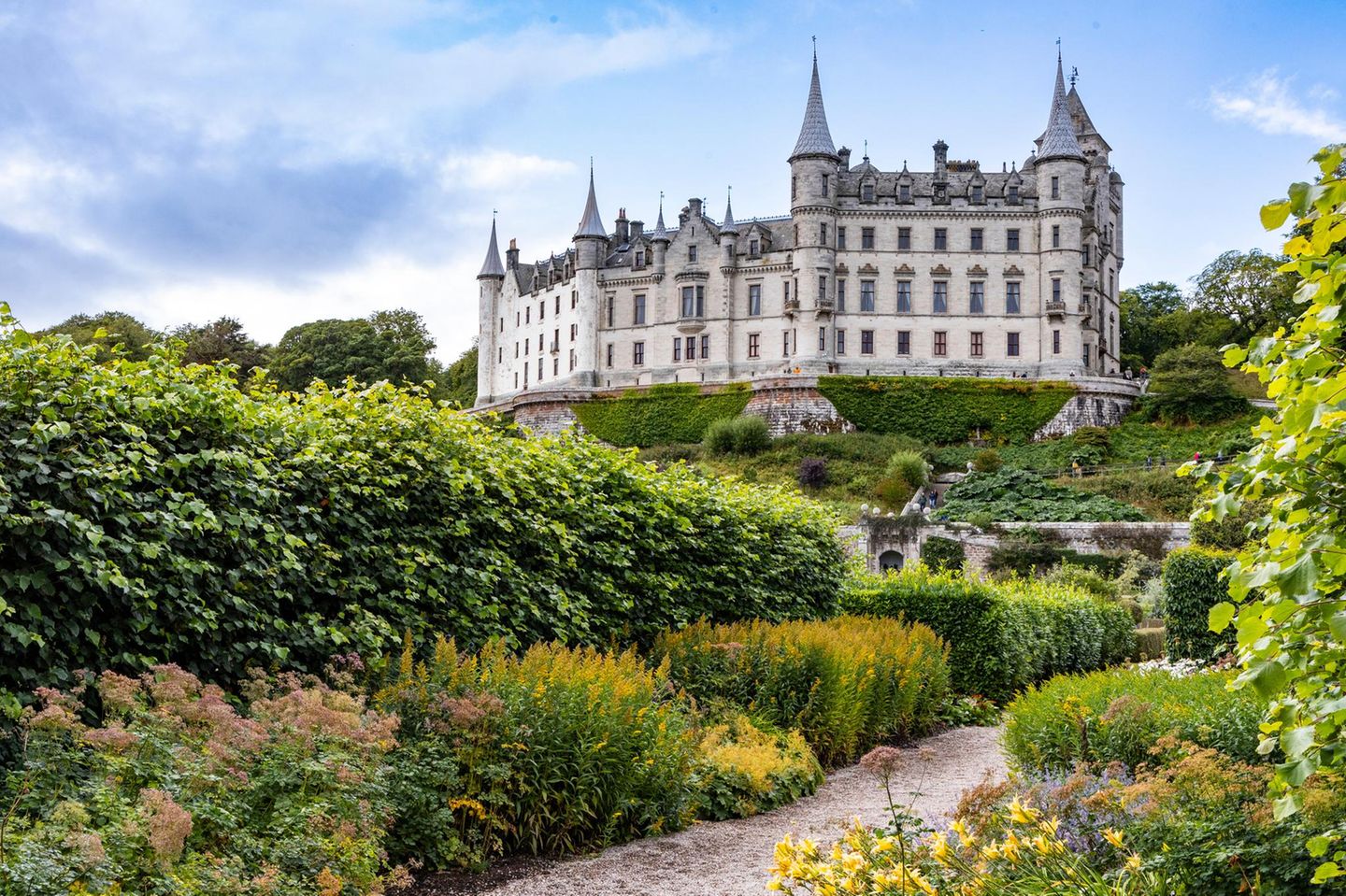 Dunrobin Castle in Schottland
