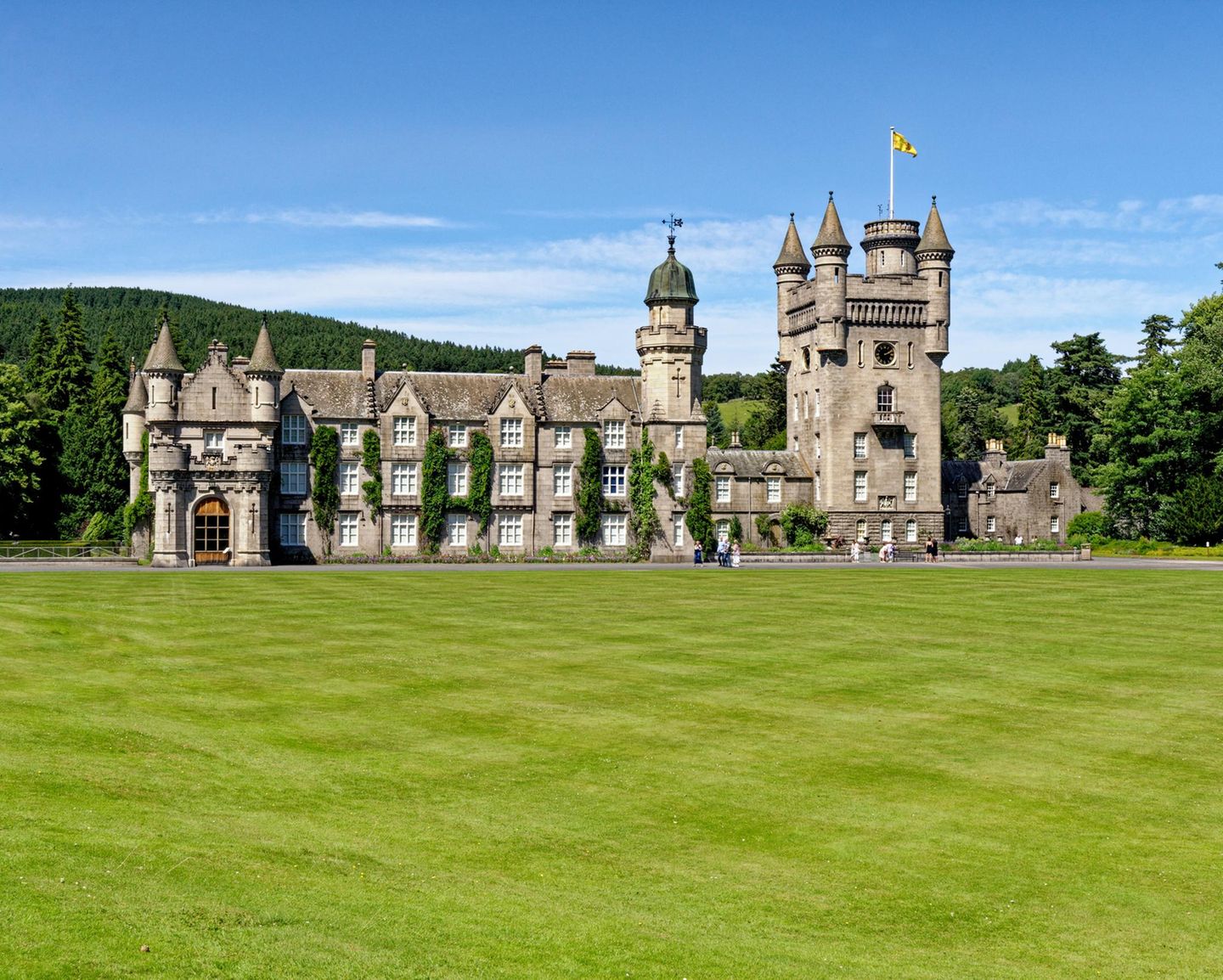 Balmoral Castle in Schottland im Sommer