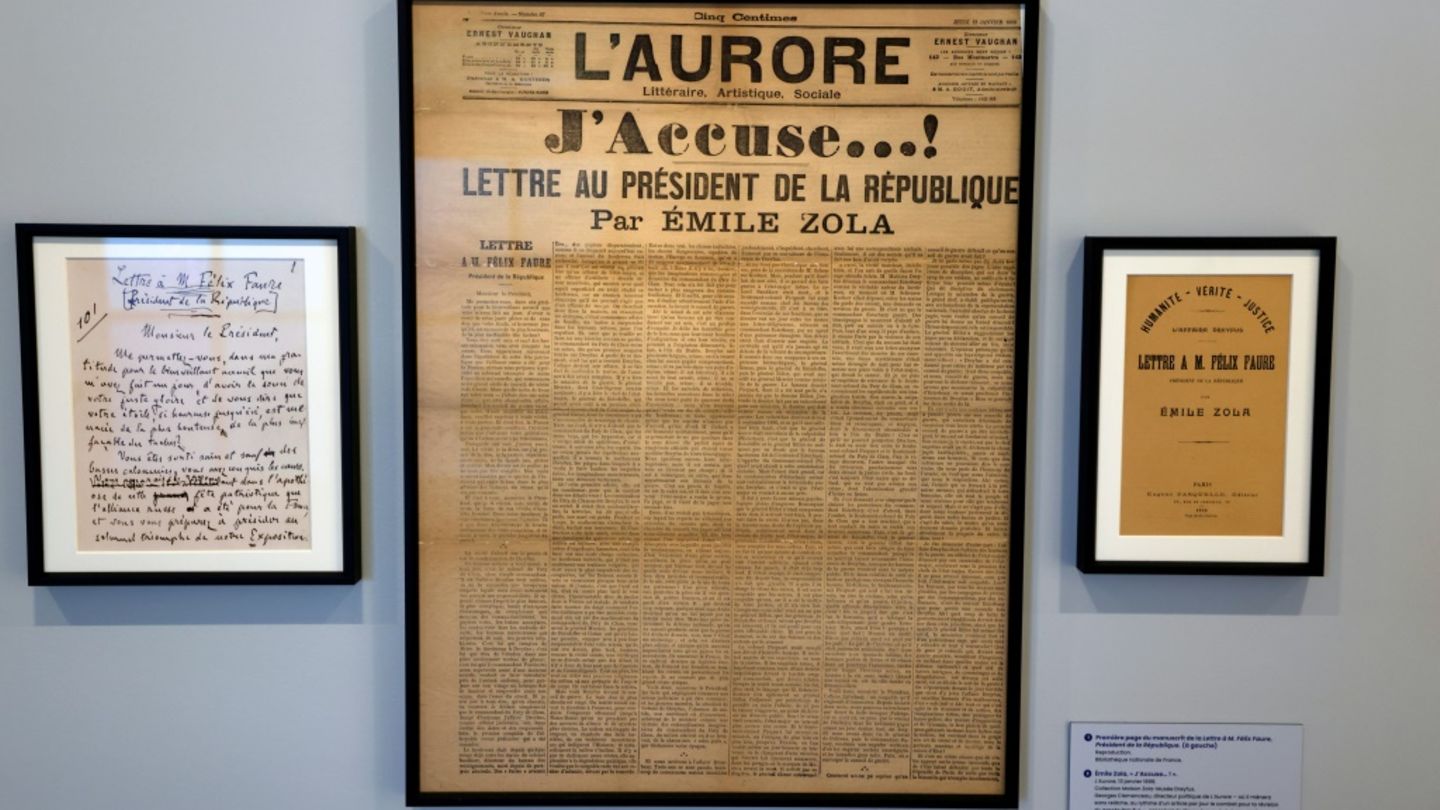 Appell von Emile Zola