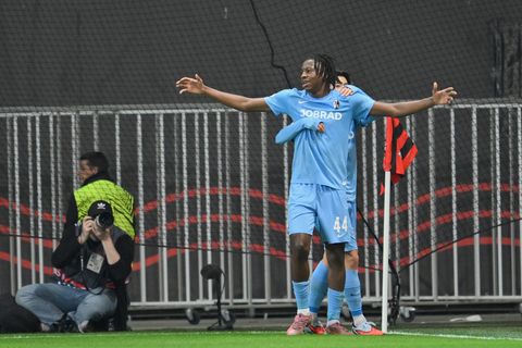 Johan Manzambi erzielte den zwischenzeitlichen Ausgleich für die Freiburger. Foto: Philippe Magoni/AP/dpa