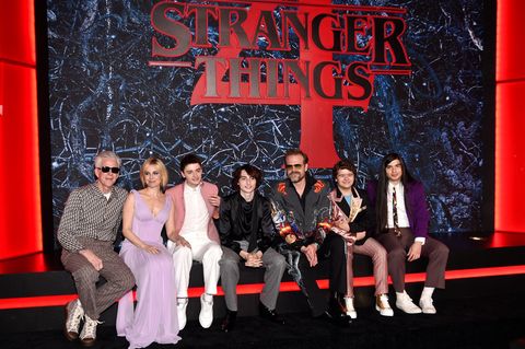 Der "Stranger Things"-Cast kehrt für die fünfte Staffel zurück. (Archivbild) Foto: Evan Agostini/Invision/AP/dpa