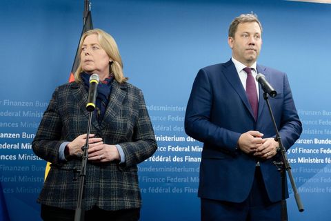 Bärbel Bas und Lars Klingbeil