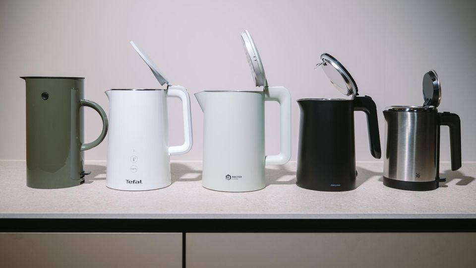 stern Wasserkocher Test: Die fünf Modelle auf einen Blick