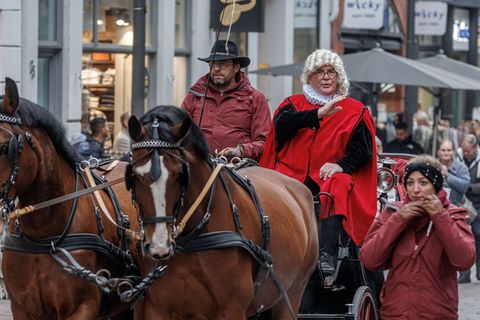 Der Lübecker Martensmann geht auf Tour. Foto: Markus Scholz/dpa
