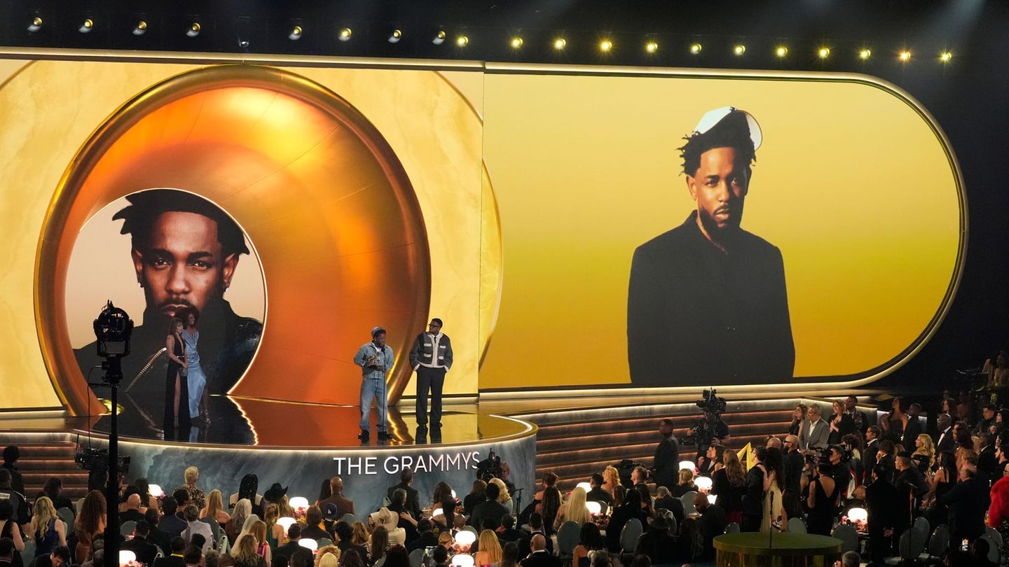 Gleich neunmal für einen Grammy nominiert: Kendrick Lamar. (Archivbild) Foto: Chris Pizzello/Invision/AP/dpa