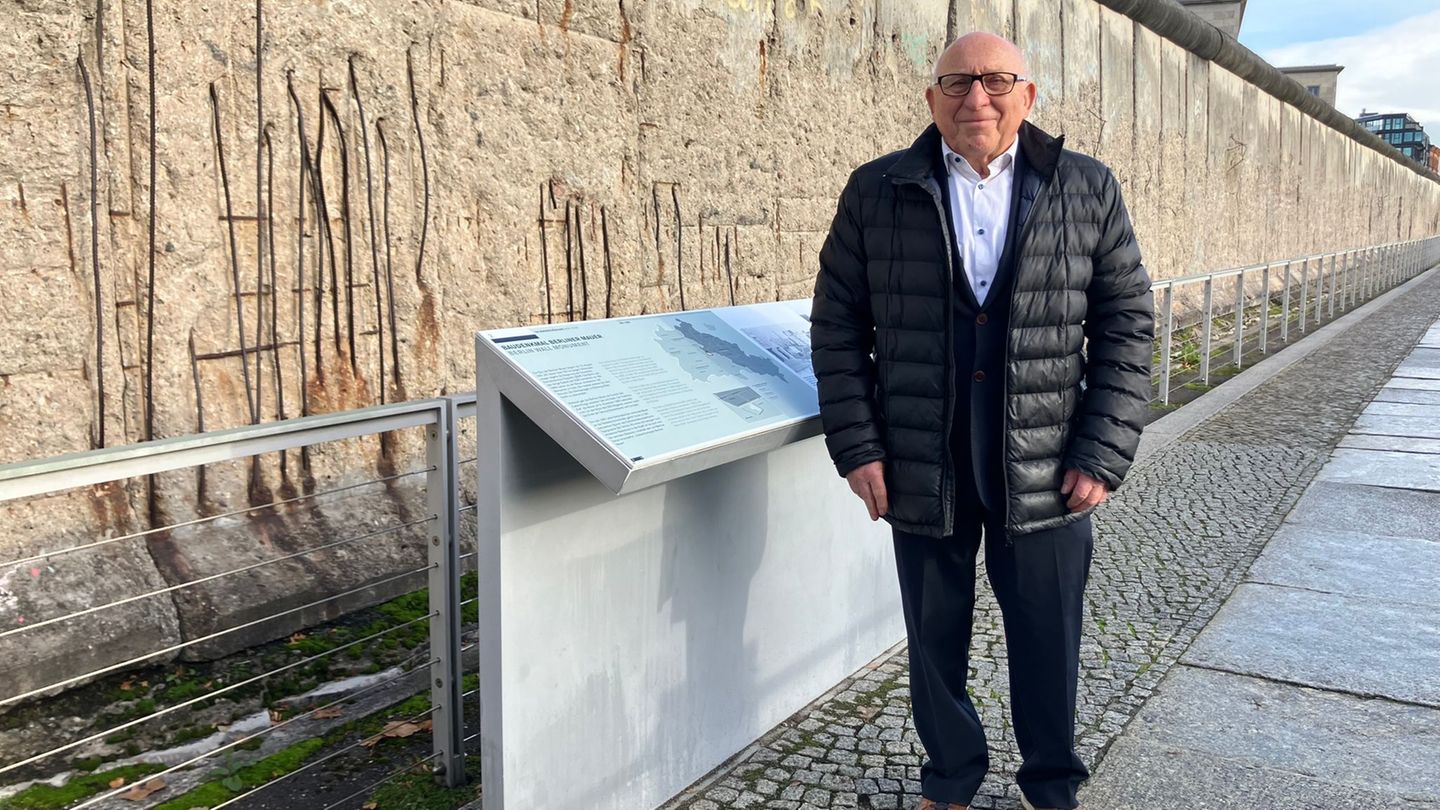 Berlins ältester Abgeordneter kannte die Berliner Mauer schon als Teenager. Foto: Andreas Heimann/dpa