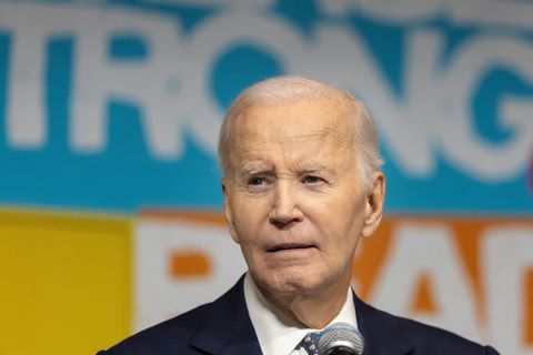 Der ehemalige US-Präsident Joe Biden hat seinen Nachfolger Donald Trump hart kritisiert. Foto: Rebecca S. Gratz/FR171818 AP/AP/d