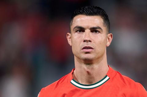 Cristiano Ronaldo im roten Trikot