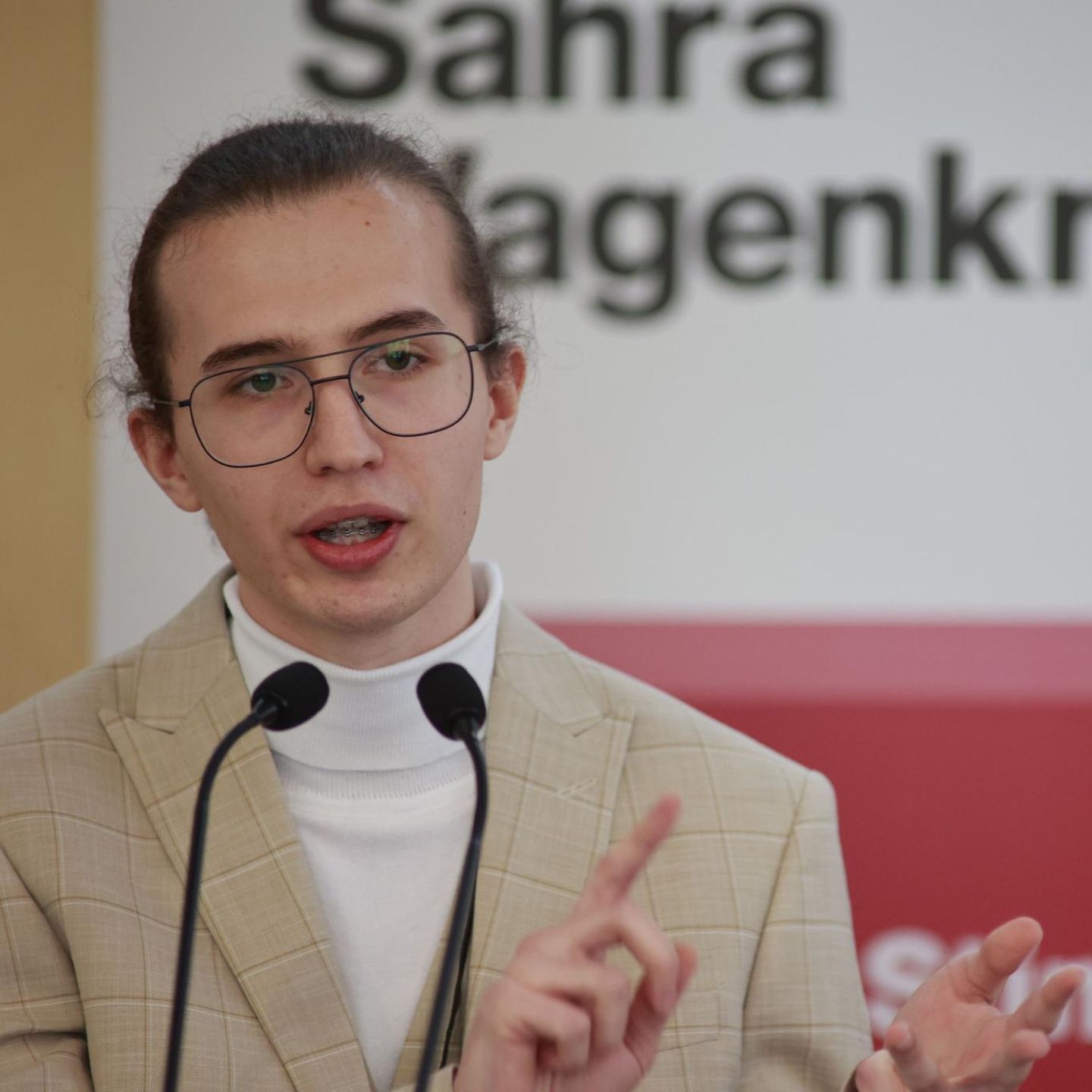 John Lucas Dittrich ist Magdeburger Landeschef im Bündnis Sahra Wagenknecht