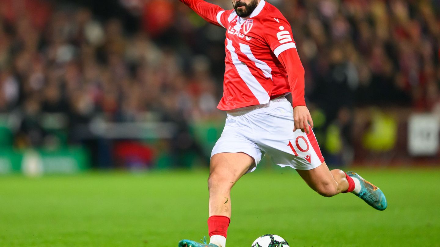 Auch der eingewechselte Tolcay Cigerci konnte die erste Heimniederlage von Energie Cottbus nicht verhindern. (Archivbild) Foto: