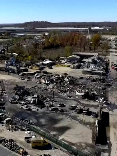 Video zeigt Trümmerfeld nach Absturz von UPS-Flieger