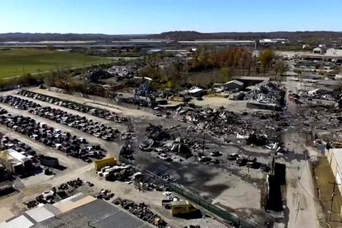 Video zeigt Trümmerfeld nach Absturz von UPS-Flieger