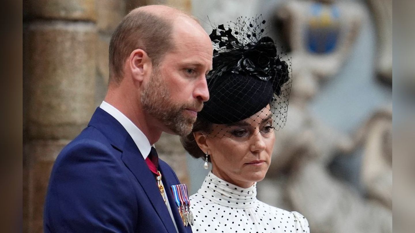 Prinz William und Prinzessin Kate bei einer Veranstaltung.