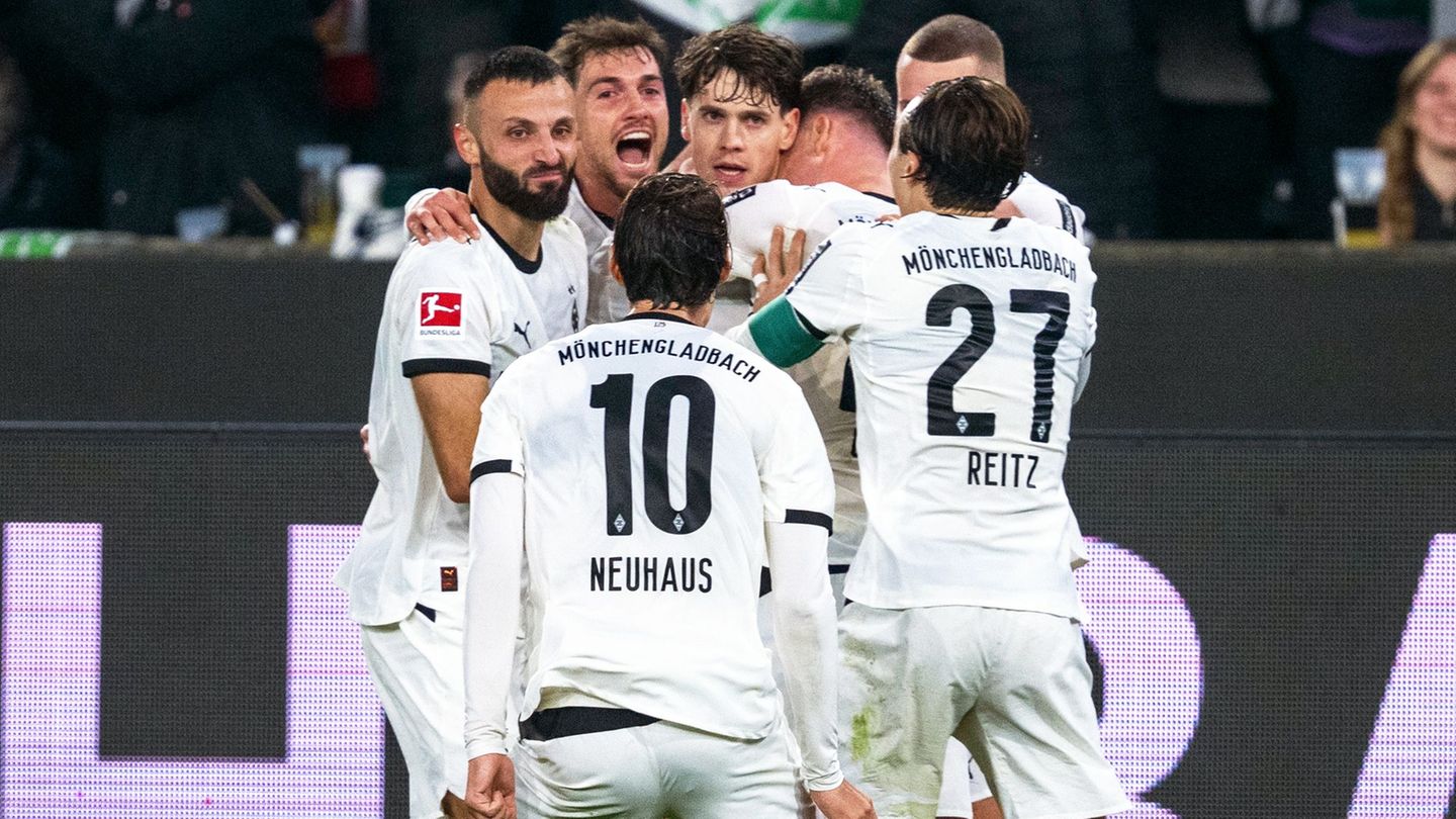 Fußball-Bundesliga: Gladbacher feiern befreienden Derby-Sieg gegen Köln