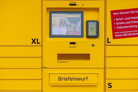 Zwei automatisierte Postfilialen stehen auch in Thüringen. (Symbolbild) Foto: Thomas Banneyer/dpa
