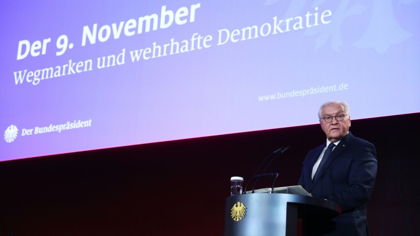 Frank-Walter Steinmeier am 9.11.2025