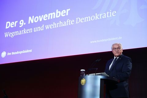 Frank-Walter Steinmeier am 9.11.2025