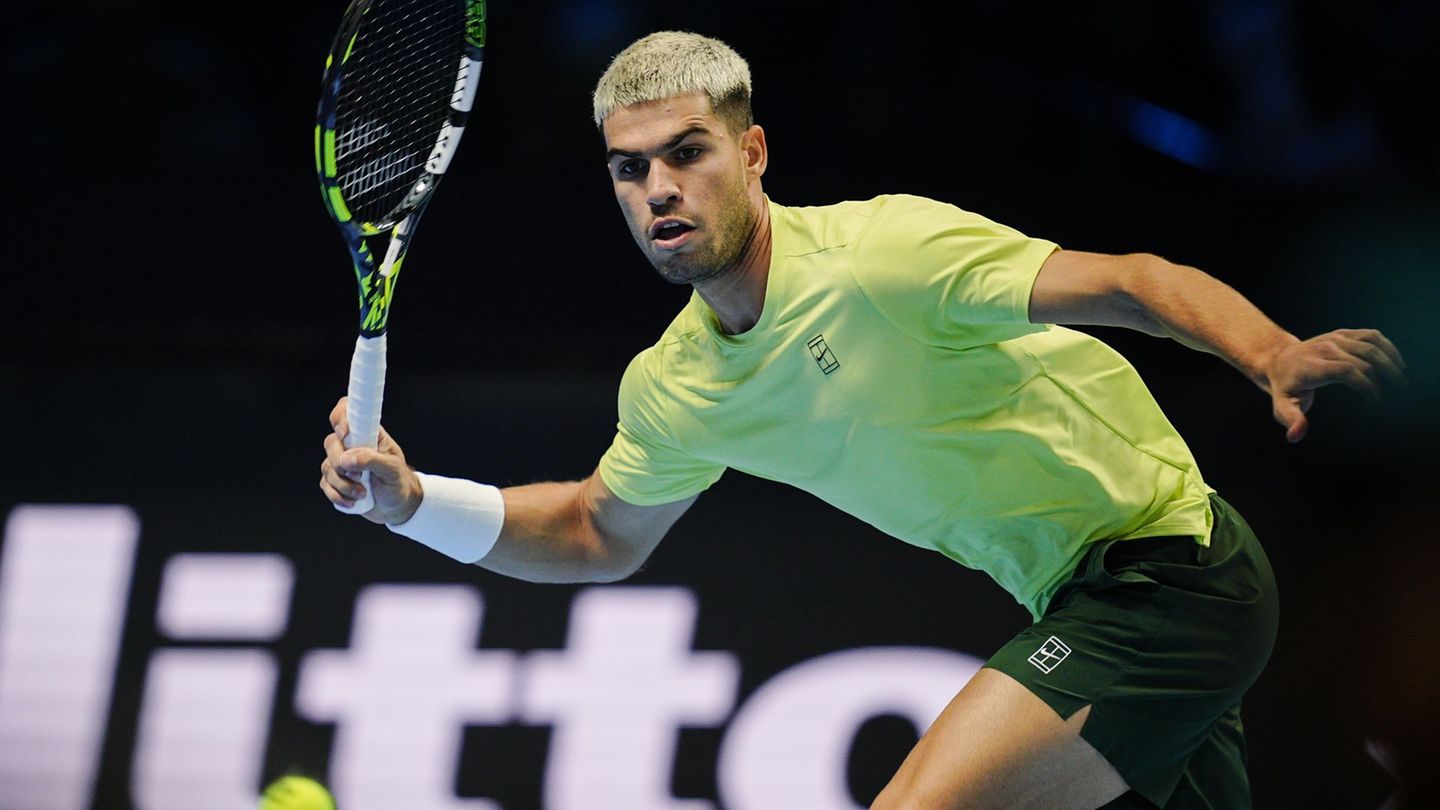Tennis: Alcaraz feiert Auftaktsieg bei ATP Finals