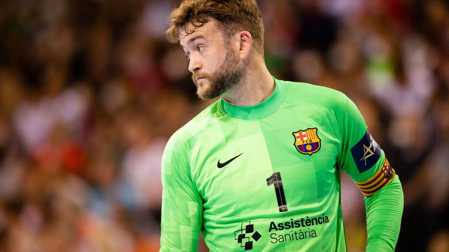 Gonzalo Perez de Vargas spielte erstmals für den THW Kiel. Foto: Frank Molter/dpa