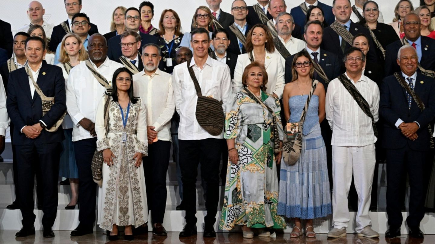 Gipfeltreffen von EU und Lateinamerika-Staaten in Kolumbien hat begonnen