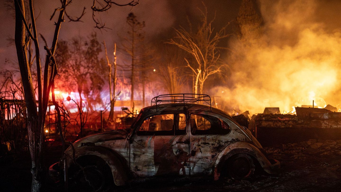 Der Rückversicherer erwartet trotz der Schäden durch die Waldbrände in Kalifornien mehr Gewinn. (Archivbild) Foto: Stephen Lam/S