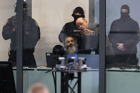 Der Attentäter vom Magdeburger Weihnachtsmarkt kurz vor dem Prozessbeginn. Foto: Jan Woitas/dpa