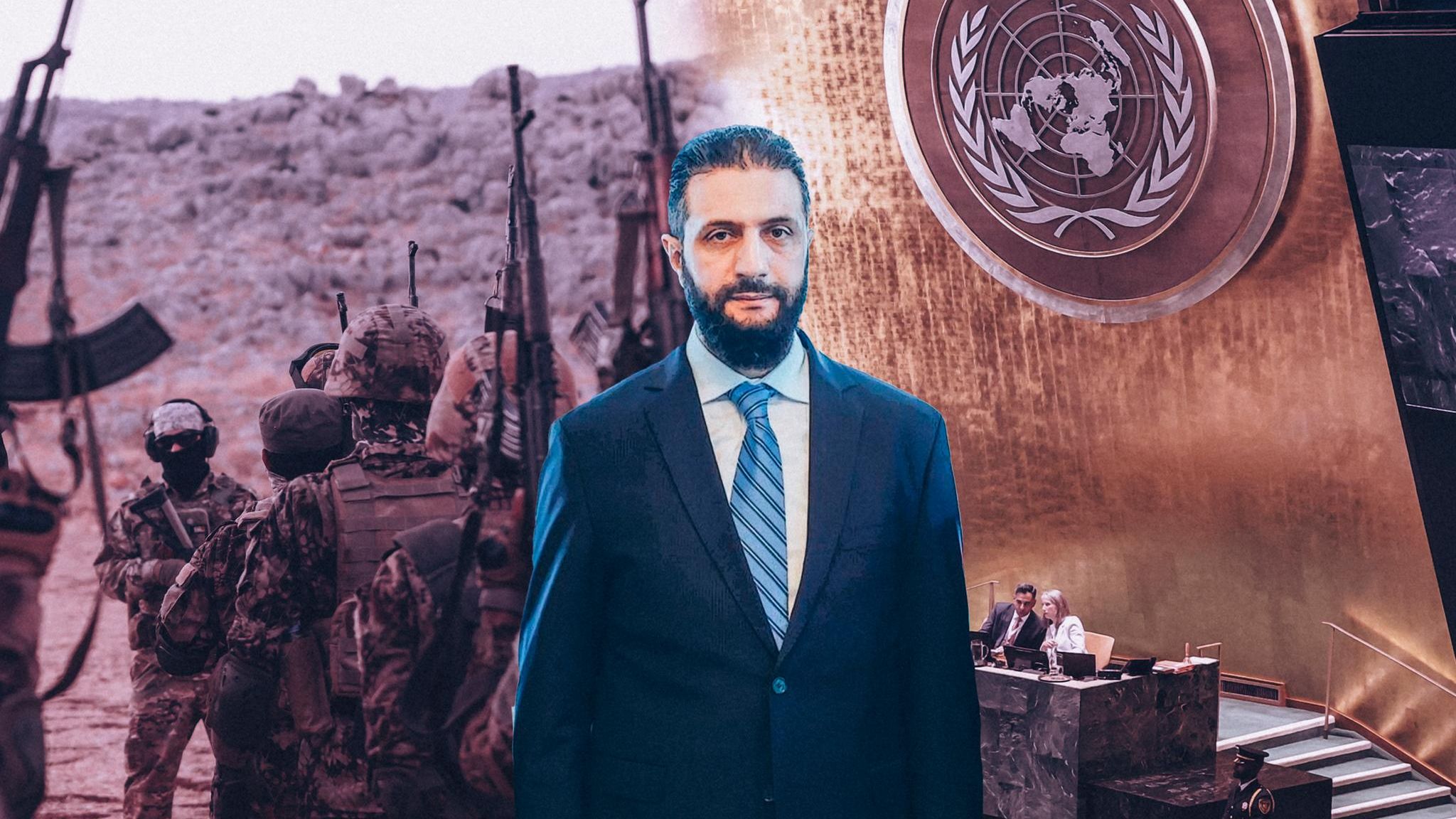 Syriens Übergangspräsident Ahmed al-Scharaa