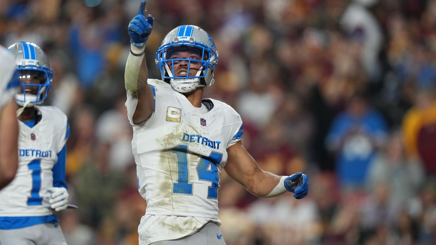 American Football: St. Brown feiert mit Gruß an Trump - Von Gegner geschlagen