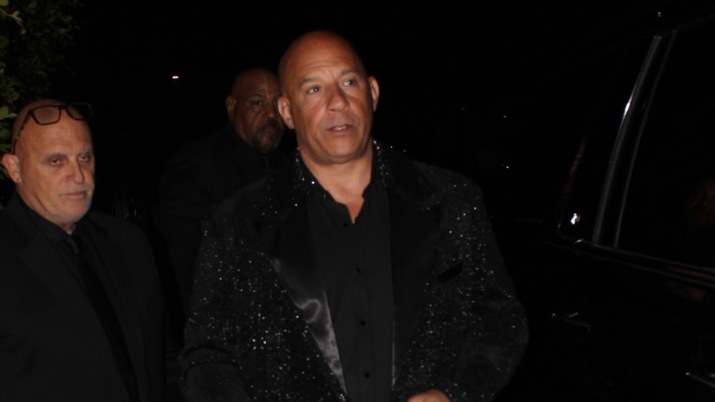 Vin Diesel bei Kris Jenners Geburtstagsparty