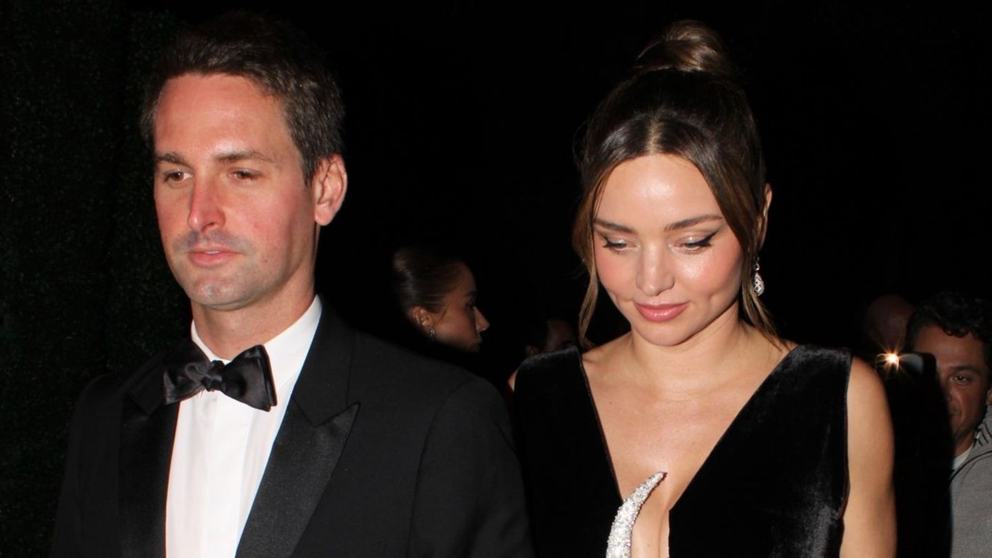 Kris Jenners Geburtstag: Miranda Kerr und Ehemann Evan Spiegel