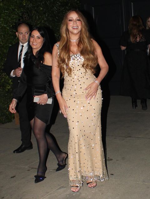 Mariah Carey bei Kris Jenners Party