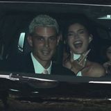 Kris Jenners Geburtstag: Kylie Jenner auf dem Weg zur Party im Auto