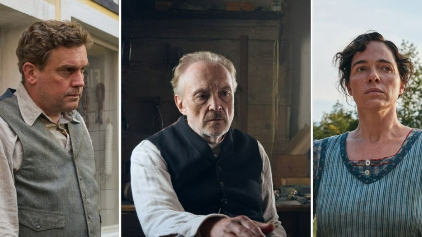 TV-Zweiteiler "Sturm kommt auf" mit Starbesetzung (v.l.): Sebastian Bezzel, Josef Hader und Verena Altenberger.