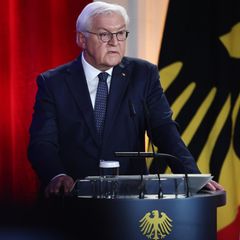 Frank-Walter Steinmeier am Rednerpult