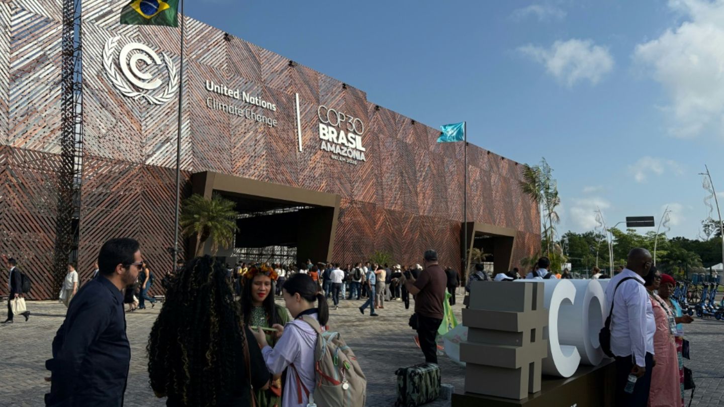 Das COP30-Gelände in Belém