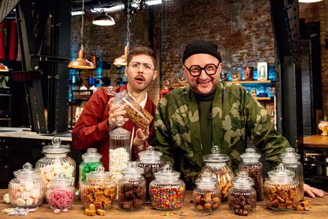 Marcel Reinhardt liebt Süßes, Sebastian Lege (rechts) würde sich dagegen nicht unbedingt als Naschkatze bezeichnen.