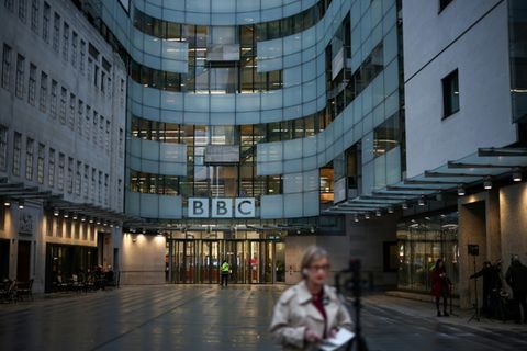 Das BBC-Büro in London