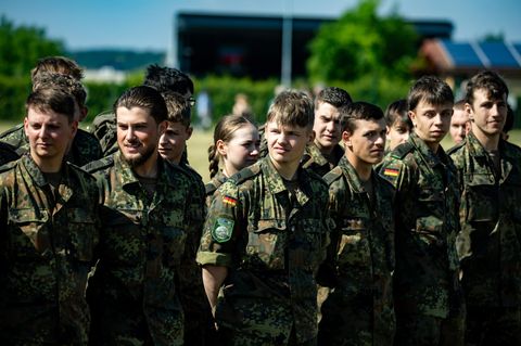 Soldaten bei der Bundeswehr