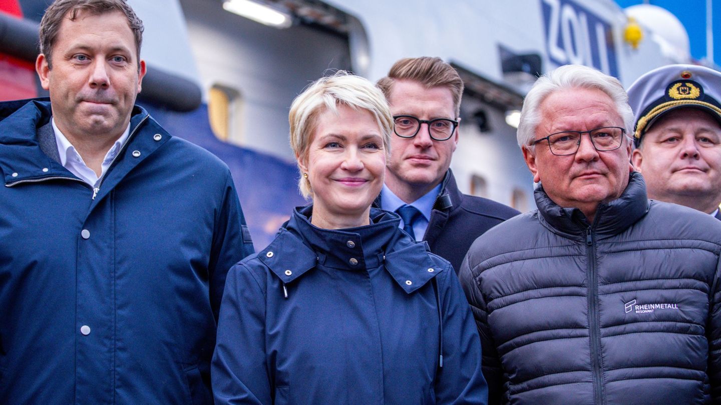 In Wolgast soll die dortige Peene-Werft deutlich wachsen, wenn es nach Rheinmetall-Chef Armin Papperger geht. Foto: Jens Büttner