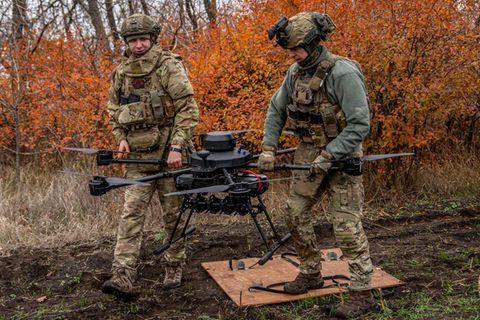 Angeblich aus Angst vor Drohnen – hier eine ukrainische Vampire-Drohne – schränkt Russland das mobile Internet ein