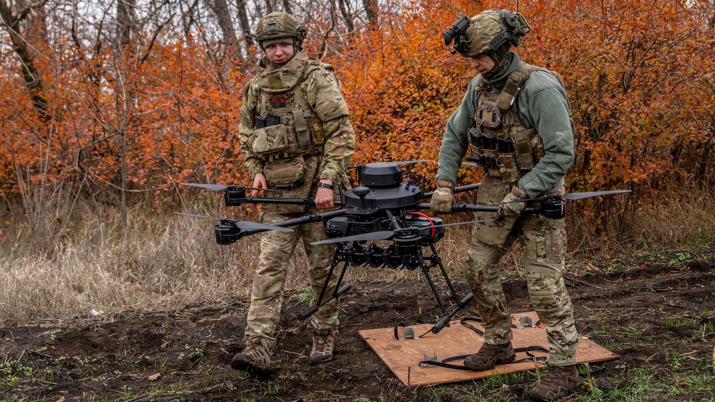 Angeblich aus Angst vor Drohnen – hier eine ukrainische Vampire-Drohne – schränkt Russland das mobile Internet ein