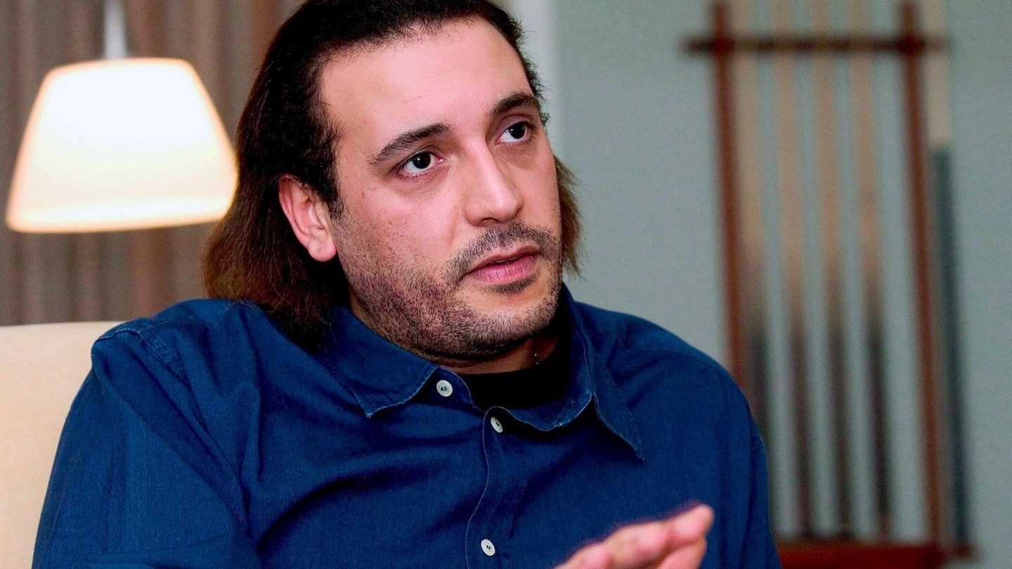 Hannibal Gaddafi, Sohn des früheren libyschen Diktators Muammar al-Gaddafi, auf einer Aufnahme von 2005