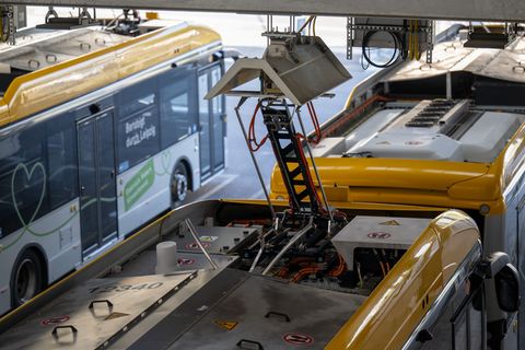 In Landsberg treffen sich viele Busunternehmen aus Sachsen, Sachsen-Anhalt und Thüringen zu den 20. Mitteldeutschen Omnibustagen